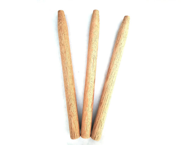 Timber Frame Pegs, Wooden Dowel Pins, Tapered, White Oak, 31/32" x 12" - Image 5